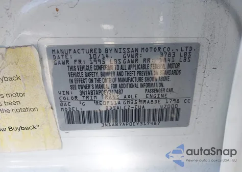 2014 Nissan Sentra Fe+ S из США, поврежденный, VIN 3N1AB7AP0EY317487